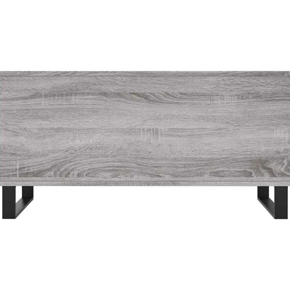 vidaXL Mesas-Mesa de centro madera contrachapada 90x44,5x45 cm