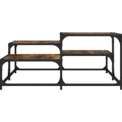 vidaXL Mesas-Mesa de centro madera ingeniería 87,5x87,5x40 cm