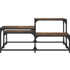 vidaXL Mesas-Mesa de centro madera ingeniería 87,5x87,5x40 cm