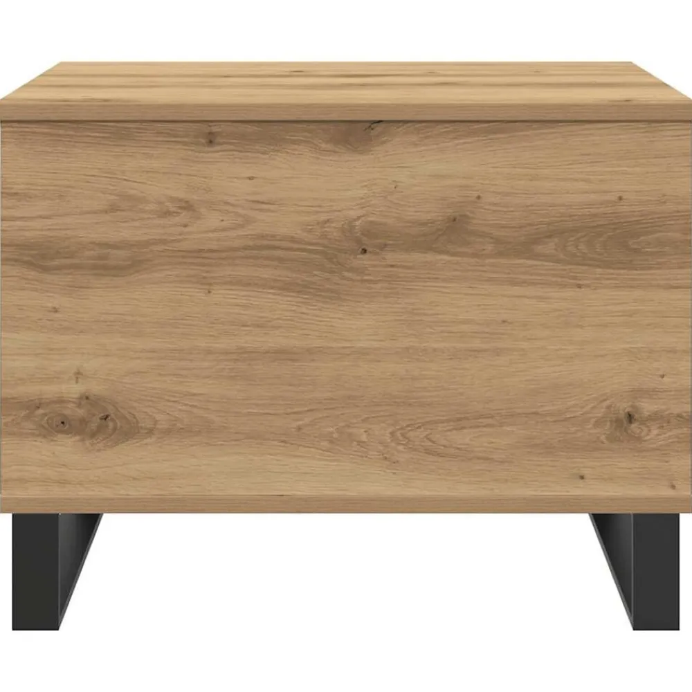 vidaXL Mesas-Mesa de centro madera de ingeniería 60x44,5x45 cm