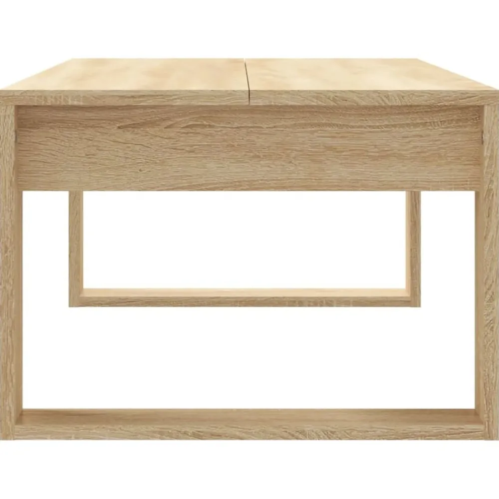 vidaXL Mesa de centro madera de ingeniería 102x50x35 cm Roble Sonoma Best