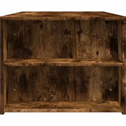 vidaXL Mesa de centro madera de ingeniería 102x55x42 cm Roble ahumado Online