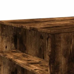 vidaXL Mesa de centro madera de ingeniería 102x55x42 cm Roble ahumado Online