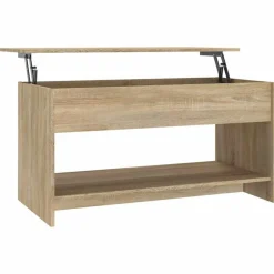 vidaXL Mesas-Mesa de centro madera de ingeniería 102x50x52,5 cm