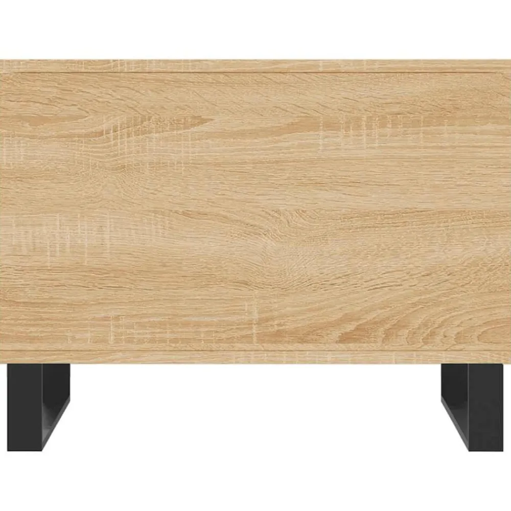 vidaXL Mesas-Mesa de centro madera contrachapada 60x44,5x45 cm