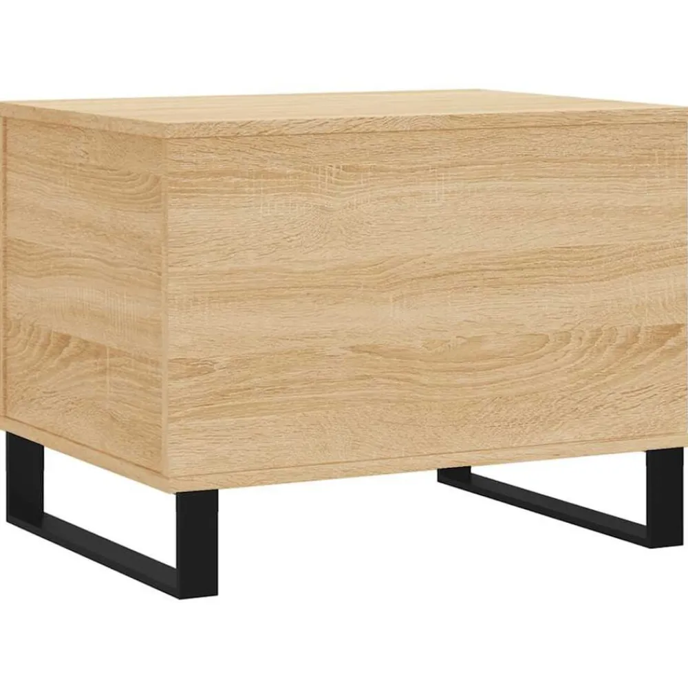 vidaXL Mesas-Mesa de centro madera contrachapada 60x44,5x45 cm