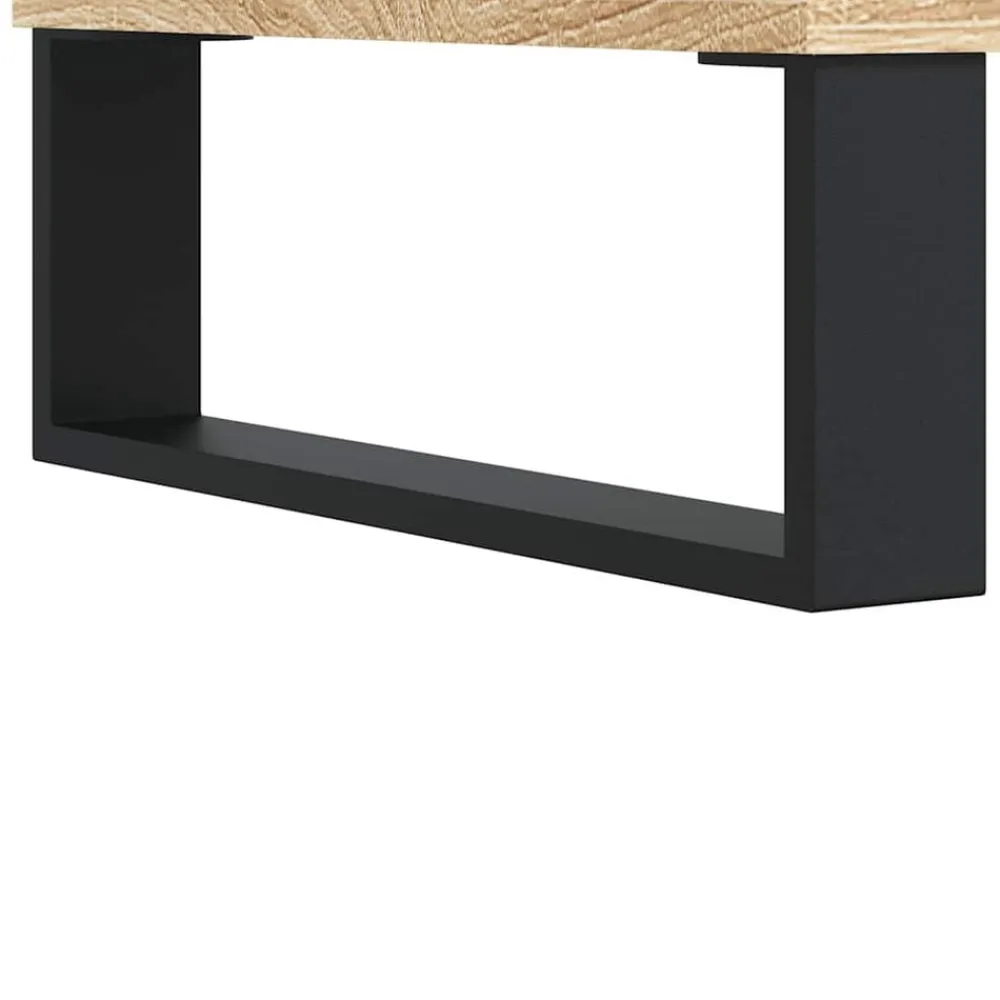 vidaXL Mesas-Mesa de centro madera contrachapada 60x44,5x45 cm
