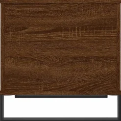 vidaXL Mesa de centro madera contrachapada roble marrón 60x44,5x45 cm Marr&oacute;n roble Best