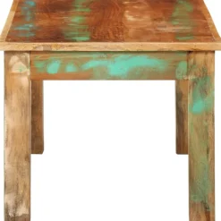 vidaXL Mesas-Mesa de centro madera maciza reciclada 100x55x45 cm