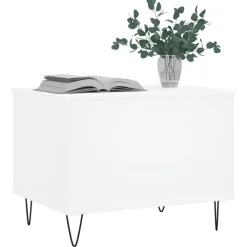 vidaXL Mesas-Mesa de centro madera contrachapada 60x44,5x45 cm