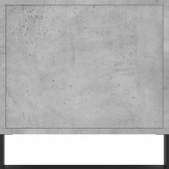 vidaXL Mesas-Mesa de centro madera contrachapada gris hormigón 90x44,5x45 cm