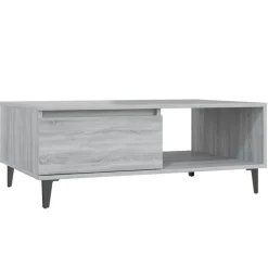 vidaXL Mesa de centro madera de ingeniería 90x60x35 cm Gris sonoma Online