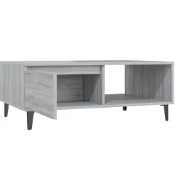 vidaXL Mesa de centro madera de ingeniería 90x60x35 cm Gris sonoma Online