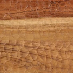 vidaXL Mesas-Mesa de centro madera maciza de acacia 80x54x40 cm