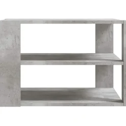 vidaXL Mesas-Mesa de centro madera ingeniería gris hormigón 58x58x40 cm
