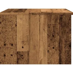 vidaXL Mesa de centro madera de ingeniería envejecida 50x50x36 cm Madera antigua Sale