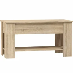 vidaXL Mesa de centro madera de ingeniería 101x49x52 cm Roble Sonoma Hot