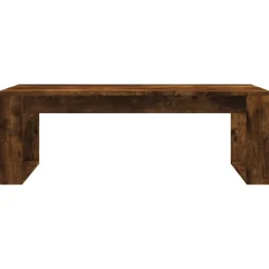 vidaXL Mesa de centro madera de ingeniería 102x50x35 cm Roble ahumado Outlet