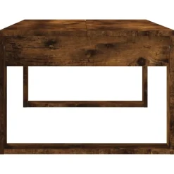 vidaXL Mesa de centro madera de ingeniería 102x50x35 cm Roble ahumado Outlet