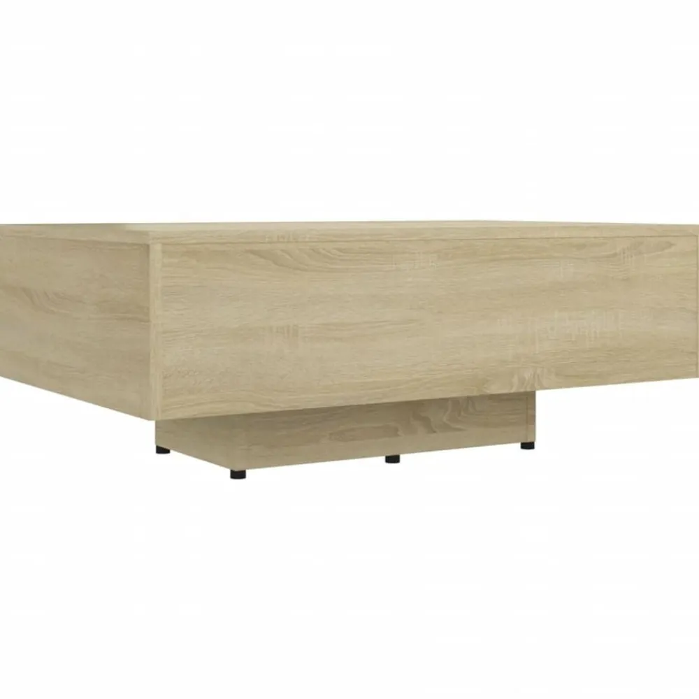 vidaXL Mesa de centro madera contrachapada color roble 85x55x31 cm Roble Sonoma Best