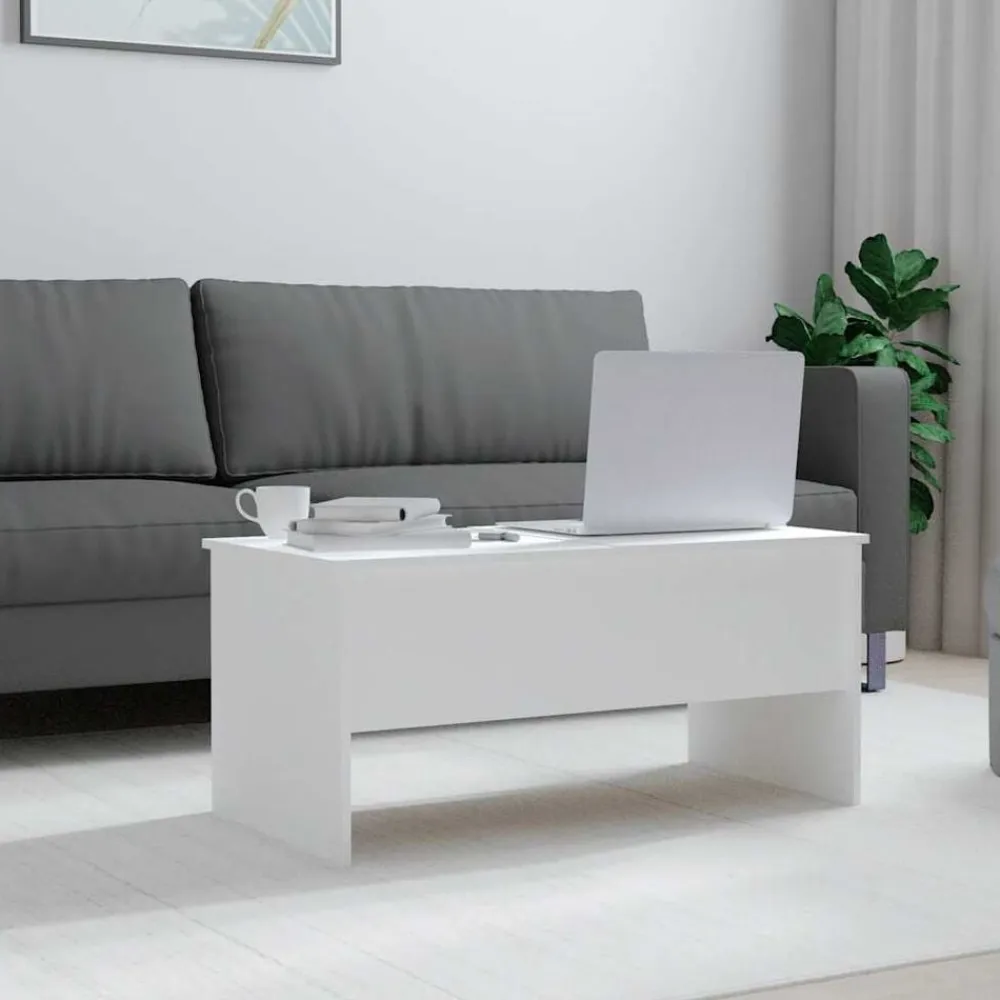 vidaXL Mesas-Mesa de centro madera contrachapada 102x50,5x46,5 cm