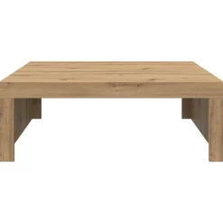 vidaXL Mesas-Mesa de centro madera de ingeniería 100x100x35 cm