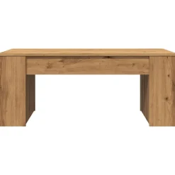 vidaXL Mesa de centro madera ingeniería roble artesanal 102x55x42cm Roble artisan Outlet