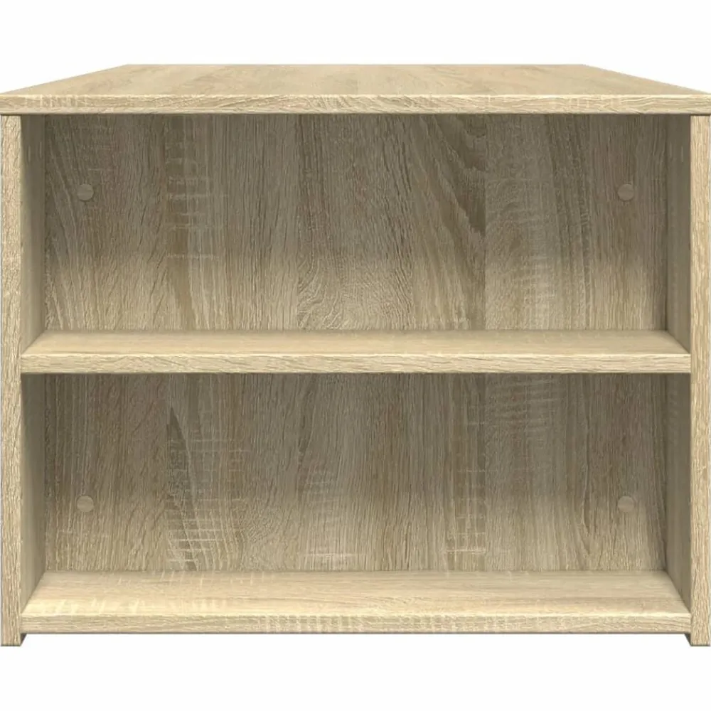 vidaXL Mesa de centro madera de ingeniería 102x55x42 cm Roble Sonoma Clearance