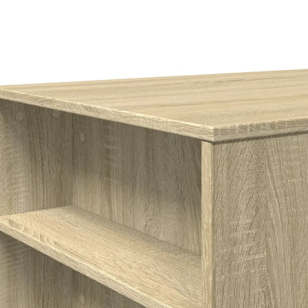 vidaXL Mesa de centro madera de ingeniería 102x55x42 cm Roble Sonoma Clearance