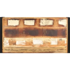 vidaXL Mesas-Mesa de centro madera maciza reciclada 120x60x40 cm