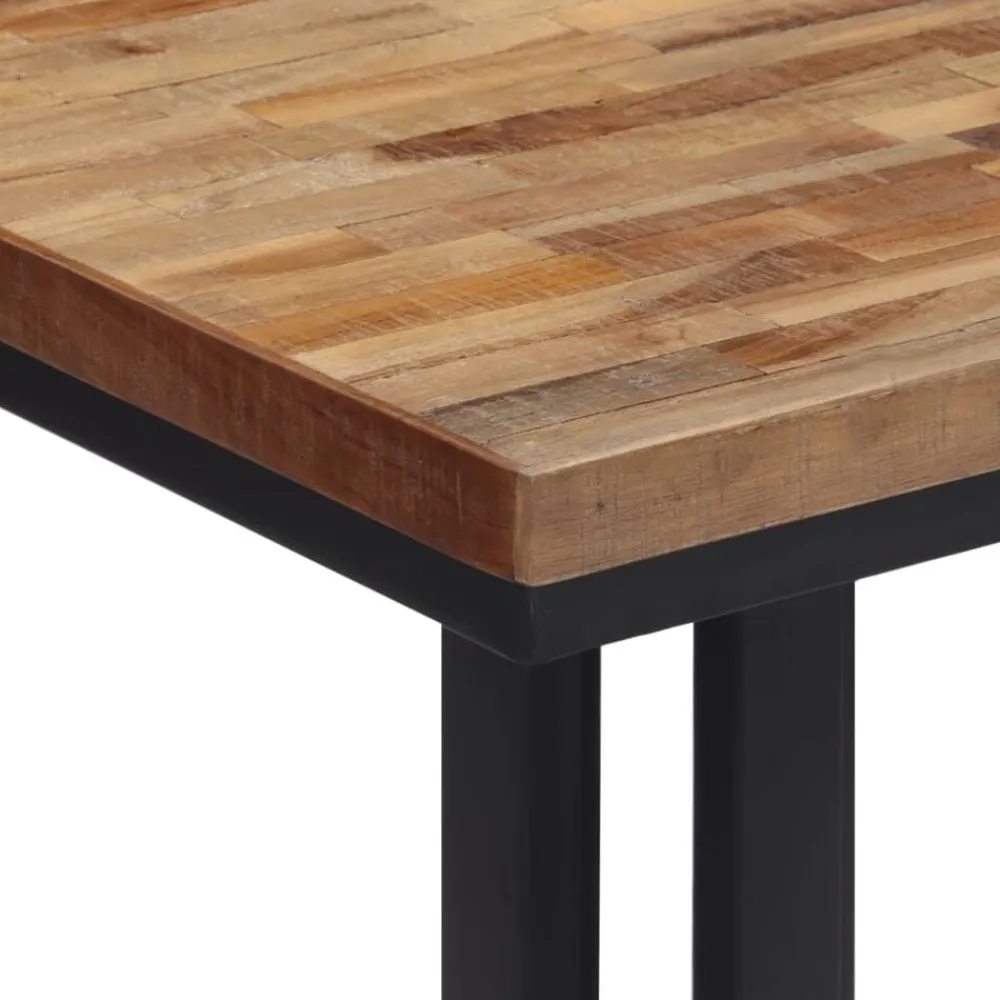 vidaXL Mesa de centro teca reciclada maciza 55x55x40 cm Best