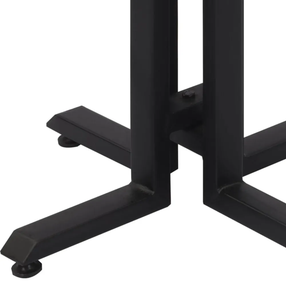 vidaXL Mesa de centro teca reciclada maciza 55x55x40 cm Best