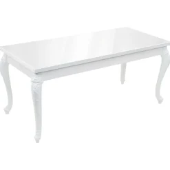 vidaXL Mesa de comedor blanco brillante 179x89x81 cm Hot
