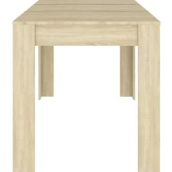 vidaXL Mesas-Mesa de comedor contrachapada color 140x74,5x76 cm