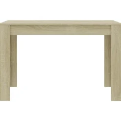 vidaXL Mesa de comedor de aglomerado color 120x60x76 cm Roble Sonoma Online