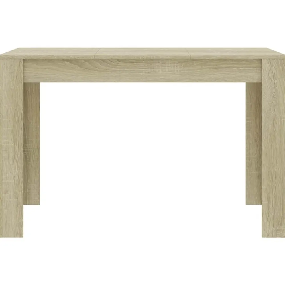 vidaXL Mesa de comedor de aglomerado color 120x60x76 cm Roble Sonoma Online