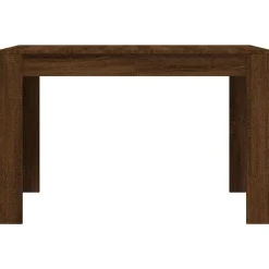 vidaXL Mesa de comedor madera de ingeniería marrón roble 120x60x76 cm Marr&oacute;n roble Sale