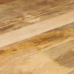 vidaXL Mesas-Mesa de comedor madera maciza de mango 110x75 cm