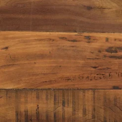 vidaXL Mesas-Mesa de Comedor Marrón 60 x 55 x 76 cm madera maciza reciclada