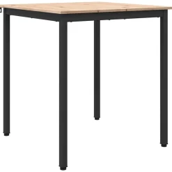 vidaXL Mesas-Mesa de Comedor 70 x 70 x 75 cm Madera de pino macizo