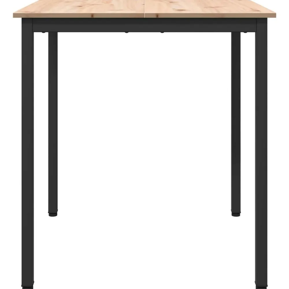 vidaXL Mesas-Mesa de Comedor 70 x 70 x 75 cm Madera de pino macizo