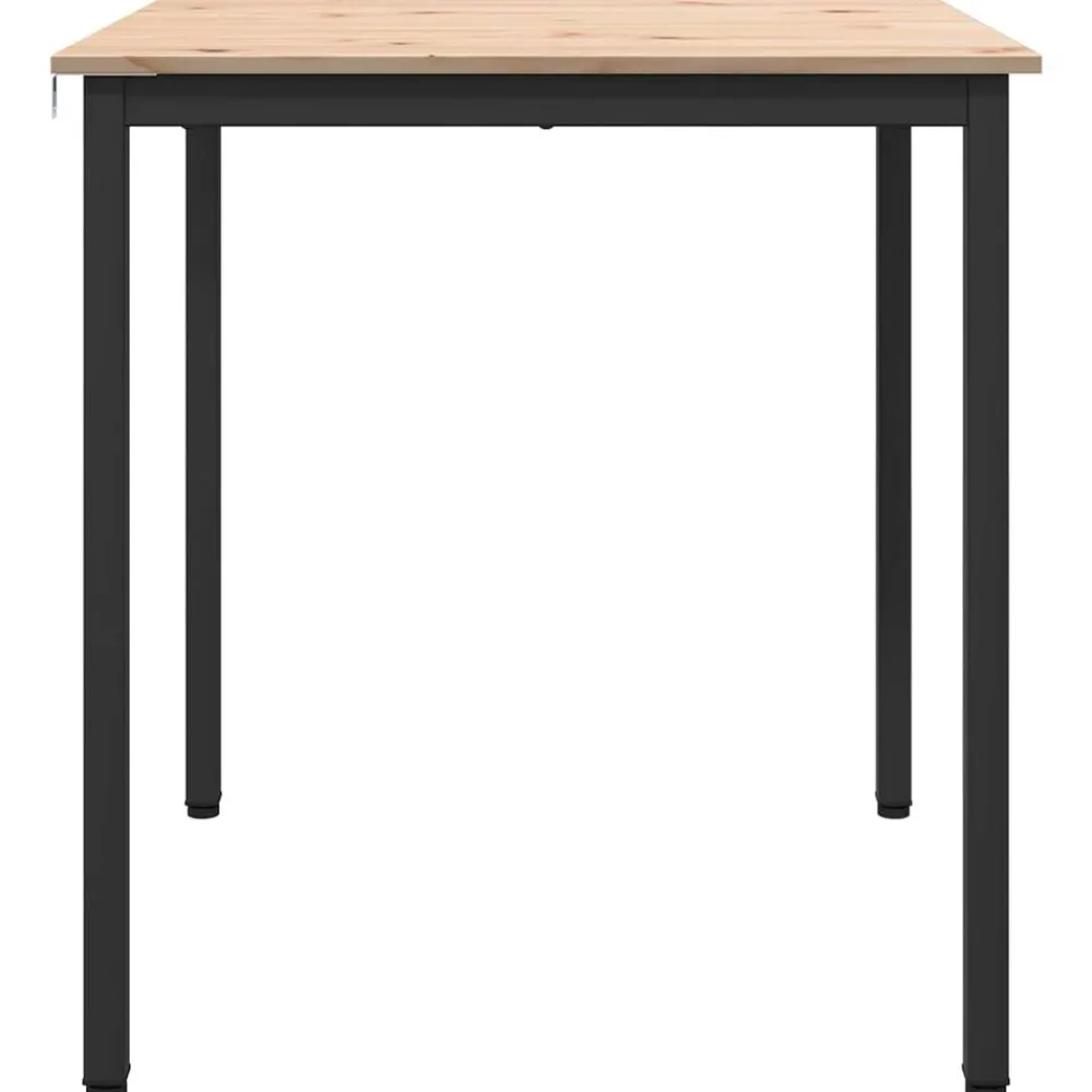 vidaXL Mesas-Mesa de Comedor 70 x 70 x 75 cm Madera de pino macizo