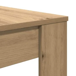 vidaXL Mesa de Comedor Roble Artesano 120x60x76cm madera reconstituida Roble artisan Clearance
