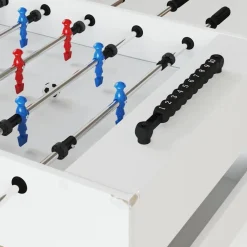 vidaXL Mesa de Futbolín 125 x 60,5 x 80 cm Madera de ingeniería White Online
