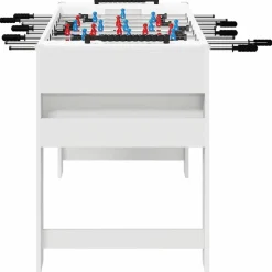 vidaXL Mesa de Futbolín 125 x 60,5 x 80 cm Madera de ingeniería White Online