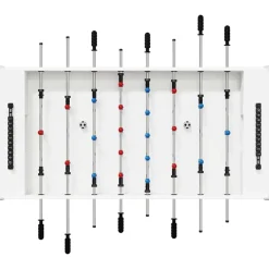 vidaXL Mesa de Futbolín 125 x 60,5 x 80 cm Madera de ingeniería White Online