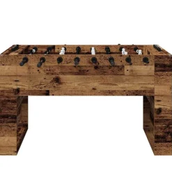 vidaXL Juegos De Interior-Mesa de Futbolín Madera vieja 146,5 x 74 x 85 cm