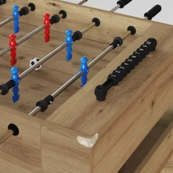 vidaXL Mesa de Futbolín 125 x 60,5 x 80 cm Roble artesanal Discount