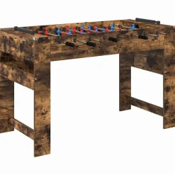 vidaXL Mesa de Futbolín 125 x 60,5 x 80 cm Roble ahumado Online