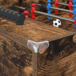 vidaXL Mesa de Futbolín 125 x 60,5 x 80 cm Roble ahumado Online